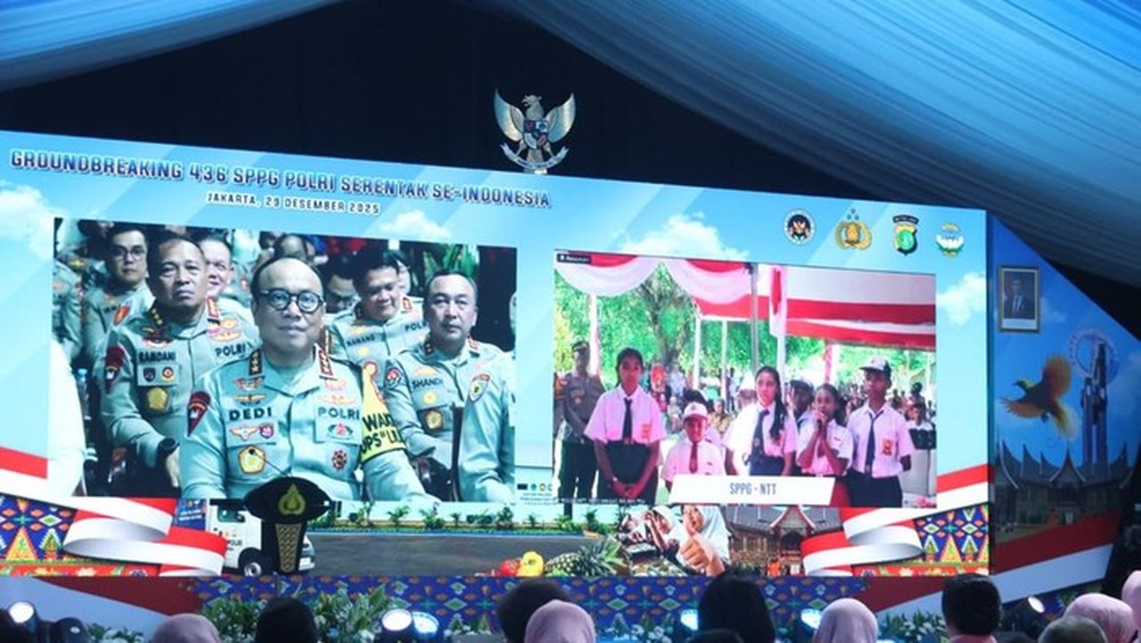 Wakapolri Dedi Prasetyo Pimpin Groundbreaking 436 SPPG, Komitmen Polri untuk Program Malam Bergizi Gratis