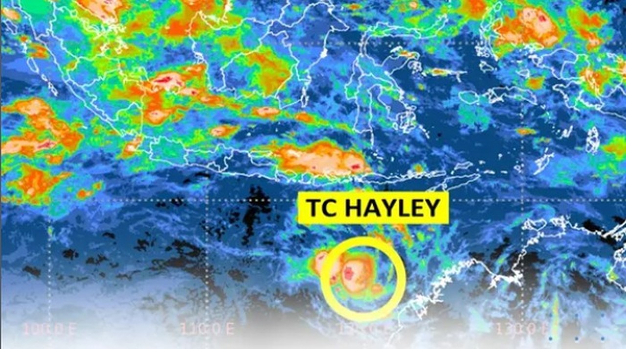 Siklon Tropis Hayley Berkembang di Samudra Hindia, Waspadai Hujan Lebat di Bali dan NTT Siklon Tropis Hayley Berkembang di Samudra Hindia, Waspadai Hujan Lebat di Bali dan NTT