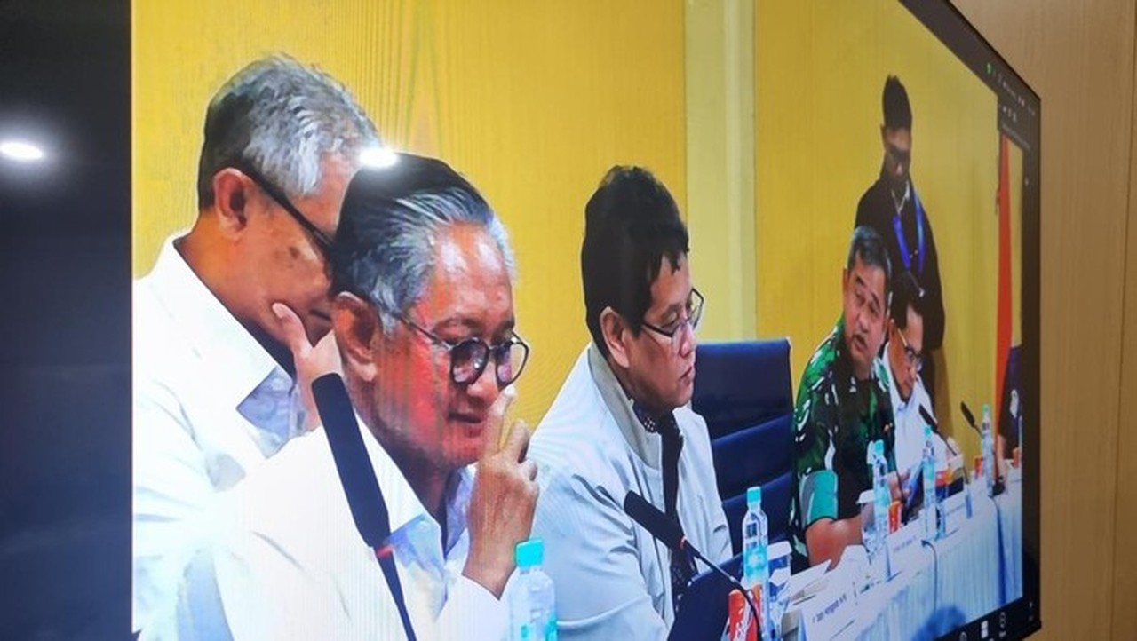 KSAD Jenderal Maruli Simanjuntak Ungkit Swadaya Pembangunan Jembatan di Hadapan Menkeu dan DPR