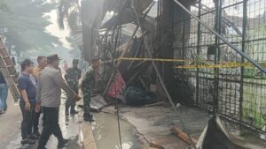 Bengkel di Tangsel Terbakar Hebat, 1 Tewas Saat Merenung di Kamar Mandi