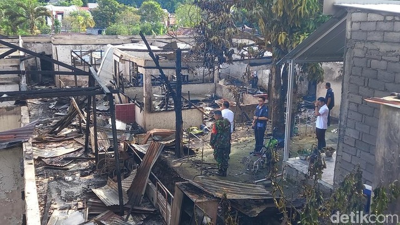 16 Lansia Tewas dalam Kebakaran Panti Jompo Manado, Warga Dengar Ledakan dan Teriakan ‘Tolong’