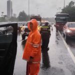 Kecelakaan di KM 11 Tol Serpong Arah Jakarta, Lalu Lintas Tersendat Akibat Hujan Deras