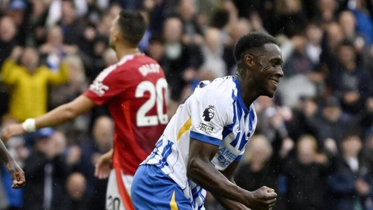 Danny Welbeck Jadi Momok MU, Brighton Tumbangkan Setan Merah 2-1 di Old Trafford