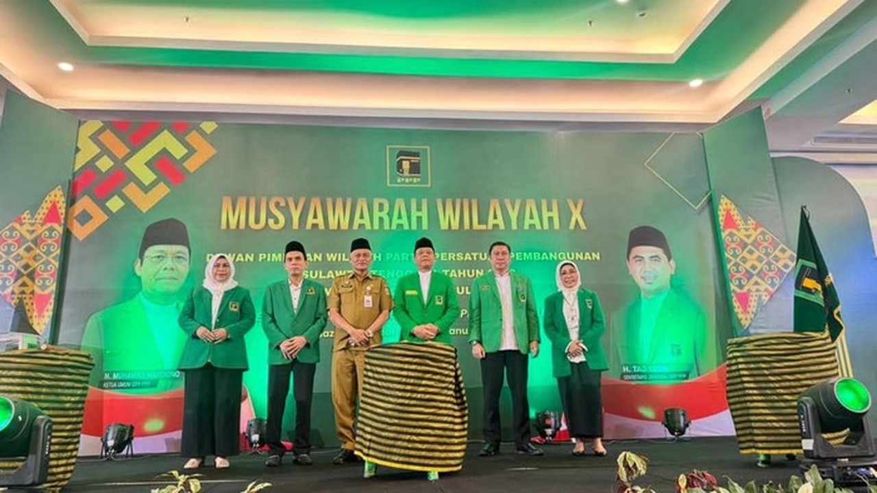 Mardiono Tekankan Muswil PPP Sultra Lahirkan Gagasan untuk Kesejahteraan Rakyat