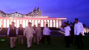 Kunjungan Perdana ke IKN, Presiden Prabowo Beri Masukan Desain dan Fungsi