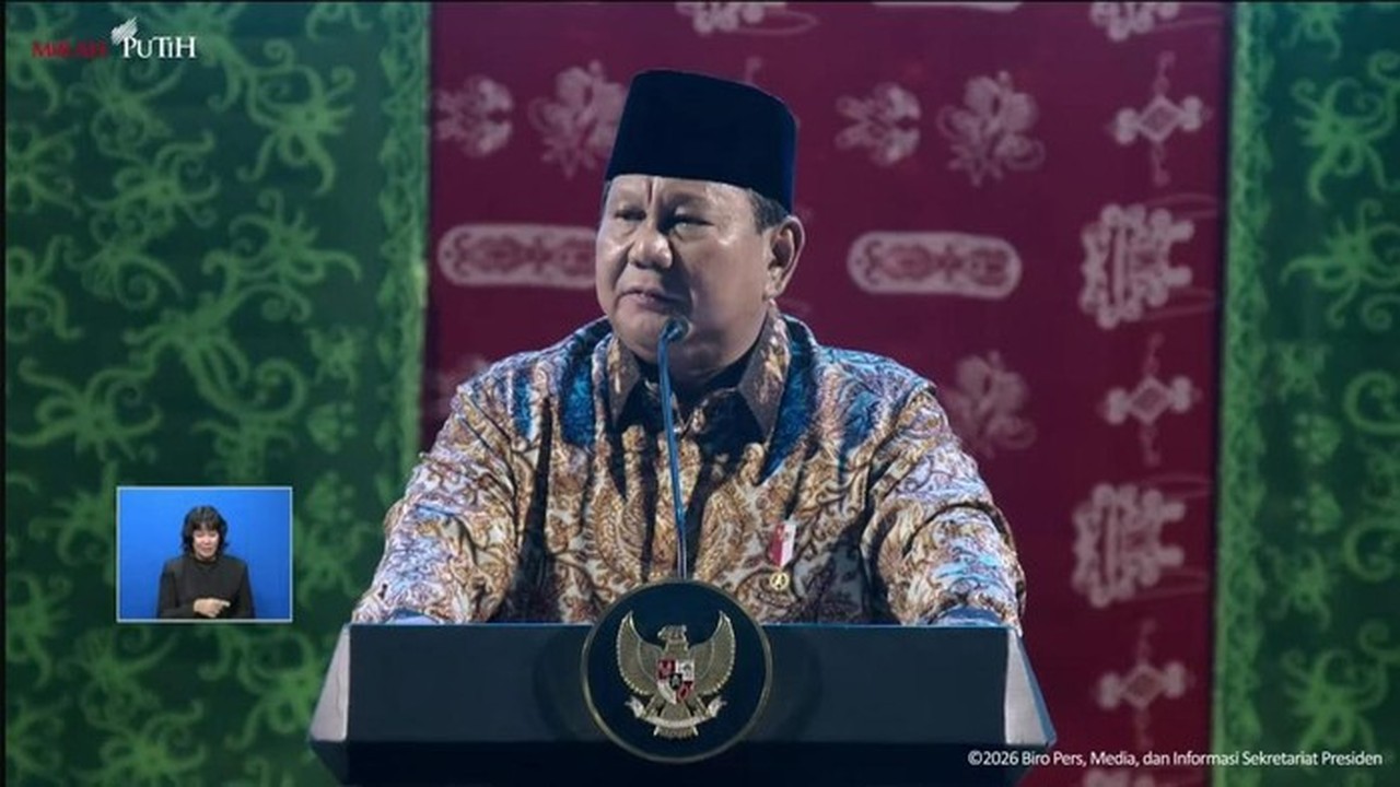 Prabowo Serukan Politik Damai, Kutip Ajaran Nasrani: ‘Jika Pipi Kiri Ditempeleng, Berikan Pipi Kanan’