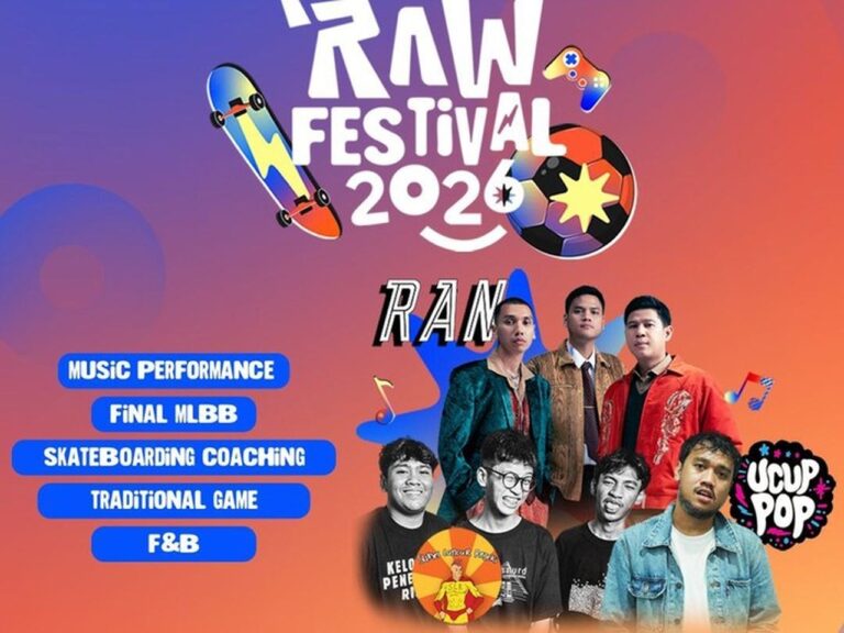RAW Festival 2026: RAN dan Sukses Lancar Rejeki Siap Hibur Ribuan Anak Muda di Jakarta