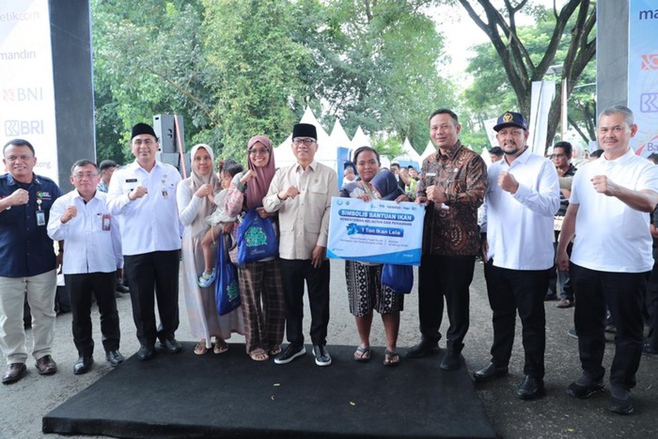 Mendes Yandri Susanto Buka Pameran Produk Unggulan, Dorong Pelaku Usaha Desa ke Tingkat Nasional