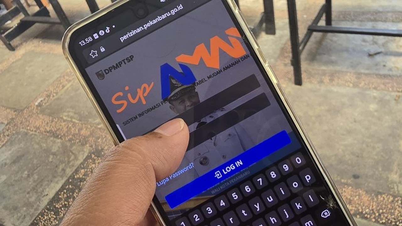 Wali Kota Pekanbaru Luncurkan SIP AMAN, Perizinan Investasi Kini Hanya 1,5 Jam