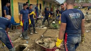 119 Taruna Poltekip-Poltekim Dikerahkan ke Aceh Timur untuk Bantu Pemulihan Pascabanjir