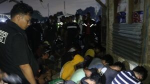 Polrestabes Medan Gerebek Sarang Judi dan Narkoba Jermal 15, 41 Orang Diamankan