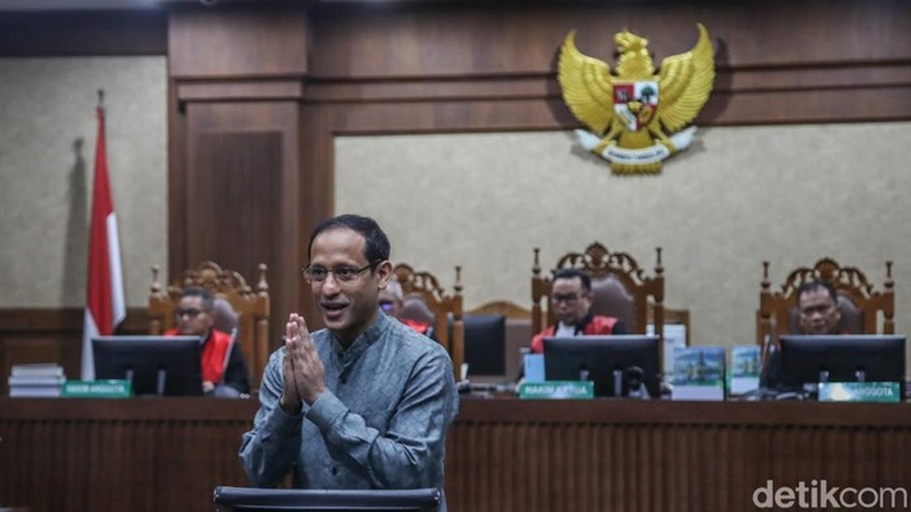 Sidang Nadiem Makarim Gunakan KUHAP Baru, Hakim dan Jaksa Sepakat Terapkan Asas Menguntungkan Terdakwa