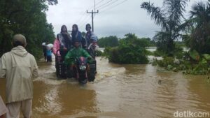Banjir Pandeglang: Warga Manfaatkan Ojek Tossa untuk Bertahan Hidup dan Bantu Sesama
