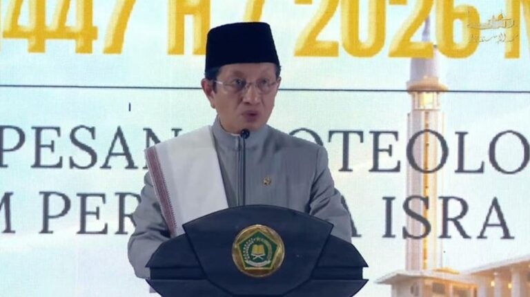 Peringatan Isra Mikraj: Menag Ajak Umat Jadikan Momentum Pertobatan Ekologis Kolektif