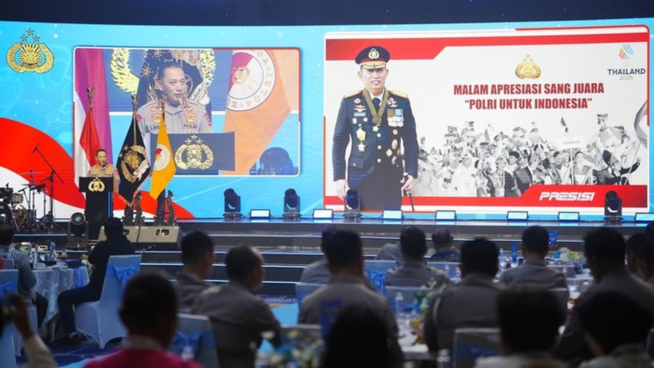 101 Atlet Peraih Medali SEA Games 2025 Berminat Jadi Anggota Polri, Kapolri Beri Apresiasi