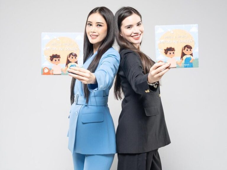 Karen Nijsen dan Maria Ardelia Luncurkan Buku Edukasi Anak “Mika & Maka: Berani ke Dokter”