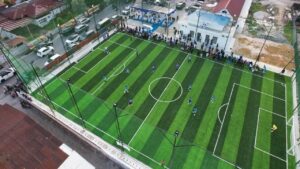 Wali Kota Pekanbaru Luncurkan Lapangan Mini Soccer Gratis Berkualitas Internasional untuk Warga