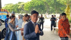 Gibran, JK, hingga Jokowi Hadiri Pernikahan Sekpri Prabowo di TMII
