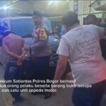 PHL Polres Bogor Dibegal di Cileungsi, Dua Pelaku Berhasil Dibekuk Setelah Tabrak Tiang Listrik