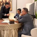 Prabowo Subianto Bertemu Sufmi Dasco Ahmad di Halim Sebelum Kunjungan Kerja ke Eropa