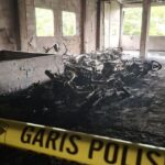 19 Motor Ludes Terbakar di Tempat Penitipan Depan Stasiun Bogor