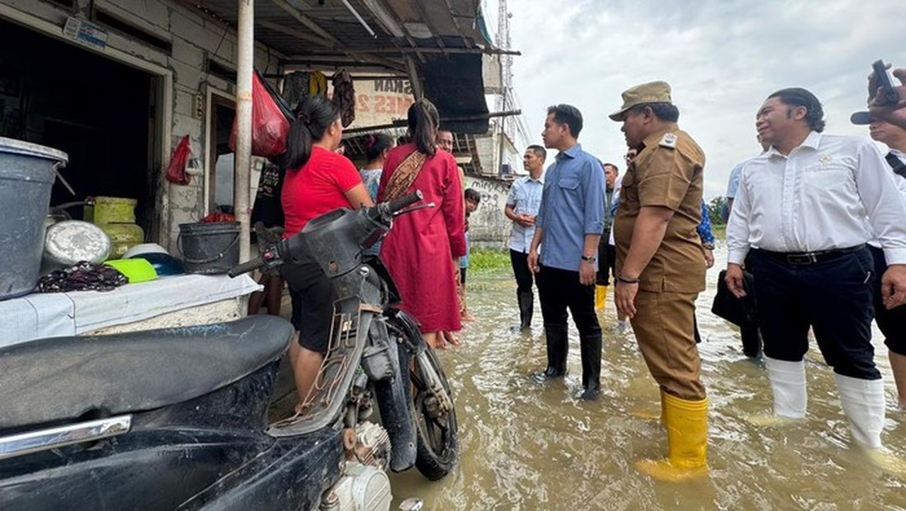 Foto: Wapres Gibran Cek Banjir Di Tambun Utara, Kabupaten Bekasi (dok Setwapres)