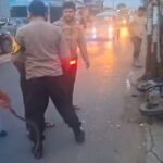 PHL Polres Bogor Jatuh Ditendang Begal, Pelaku Dikejar Hingga Tabrak Tiang Listrik
