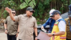 Andre Rosiade Kawal Proyek Rp 670 M Perbaikan Jalan Malalak Agam Pasca-Banjir