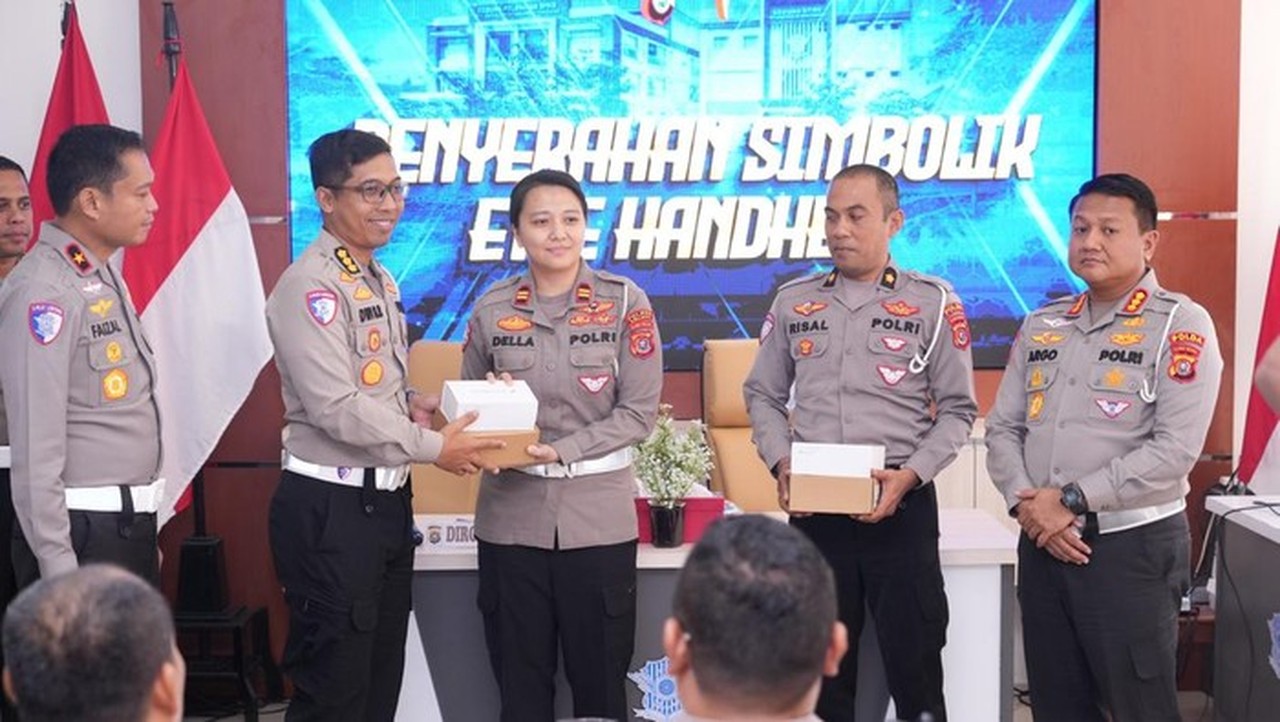 Korlantas Polri Gelar ETLE Mobile Handheld di Sulawesi Tenggara, Perkuat Penegakan Hukum Digital