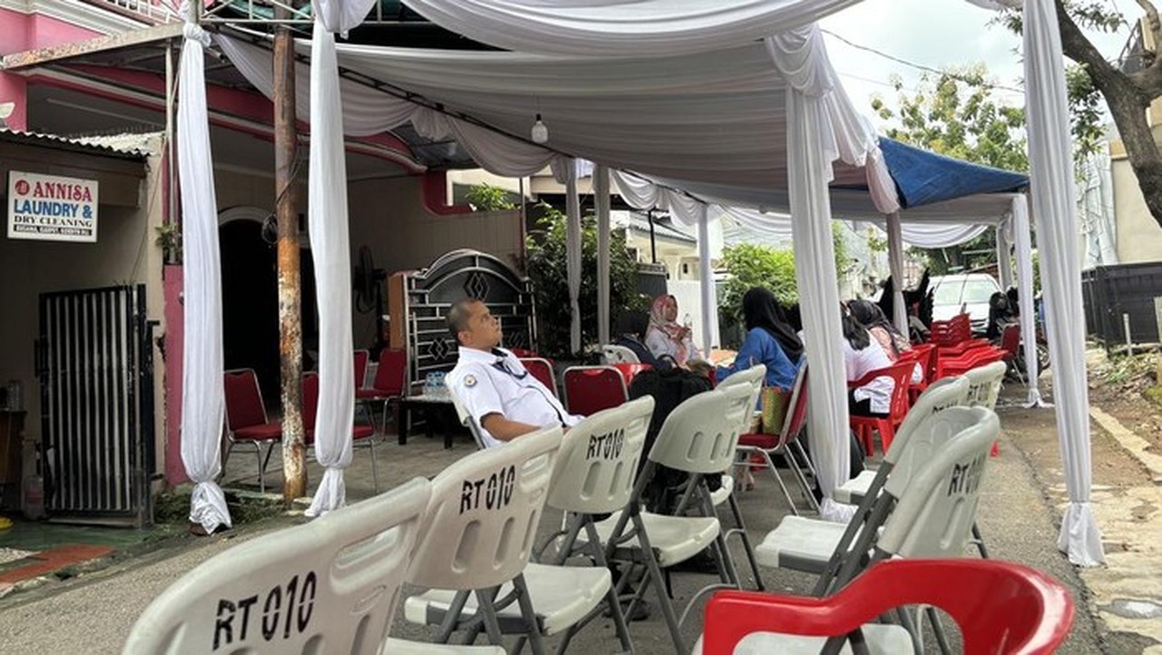 Suasana Rumah Yoga Naufal Di Jakarta Timur (rachma/detikcom)