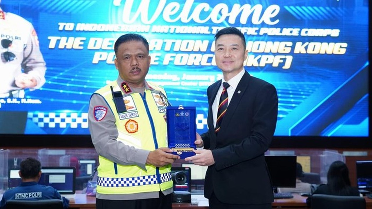 Polisi Hong Kong Kagumi Kecanggihan ETLE Korlantas Polri dalam Kunjungan Kerja