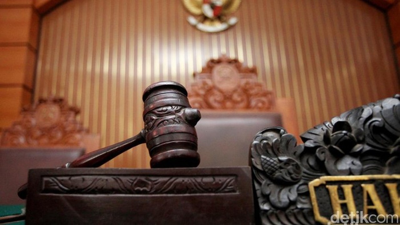 Foto Ilustrasi Palu Hakim (ari Saputra/detikcom)