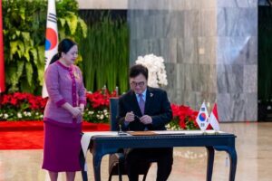 Puan Maharani dan Ketua Parlemen Korsel Bahas Penguatan Budaya, Pendidikan, dan Apresiasi PMI