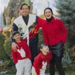 Roger Danuarta Ajak Istri dan Anak Jelajahi Tiga Kota Besar di China