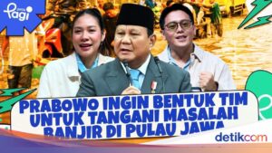 Presiden Prabowo Perintahkan Bentuk Tim Kajian untuk Atasi Banjir Berulang di Pulau Jawa
