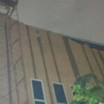 Atap GOR Serdang Kemayoran Ambruk Diterjang Angin Kencang, 11 Motor Tertimpa