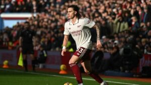 Arsenal Vs Manchester United: Nasib Riccardo Calafiori Masih Abu-abu Jelang Laga