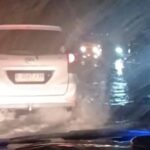 Tol Jakarta-Merak KM 50 Tergenang Banjir, Lalu Lintas Macet Parah Hingga 10 Km