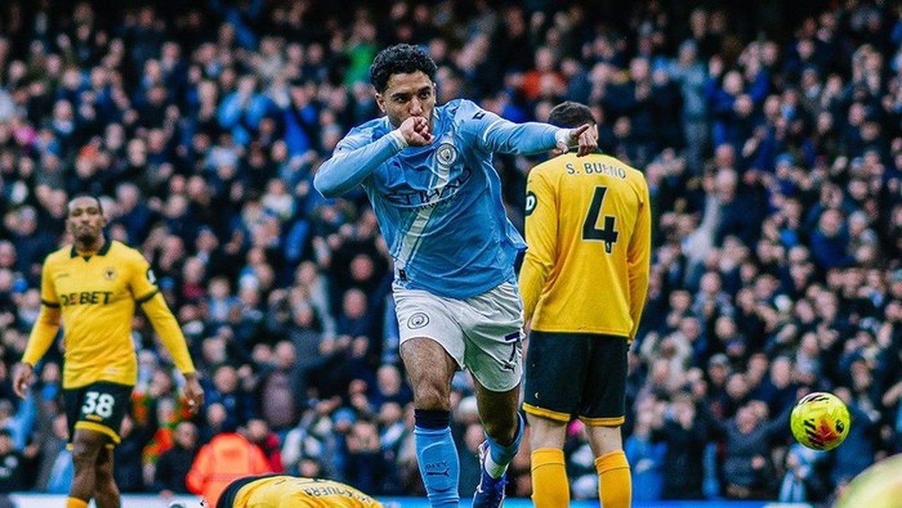 Manchester City Ungguli Wolves 2-0 di Babak Pertama Liga Inggris Berkat Gol Marmoush dan Semenyo