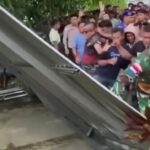 Lima Oknum TNI AL Keroyok Guru di Talaud, Massa Geruduk Mako Lanal Melonguane