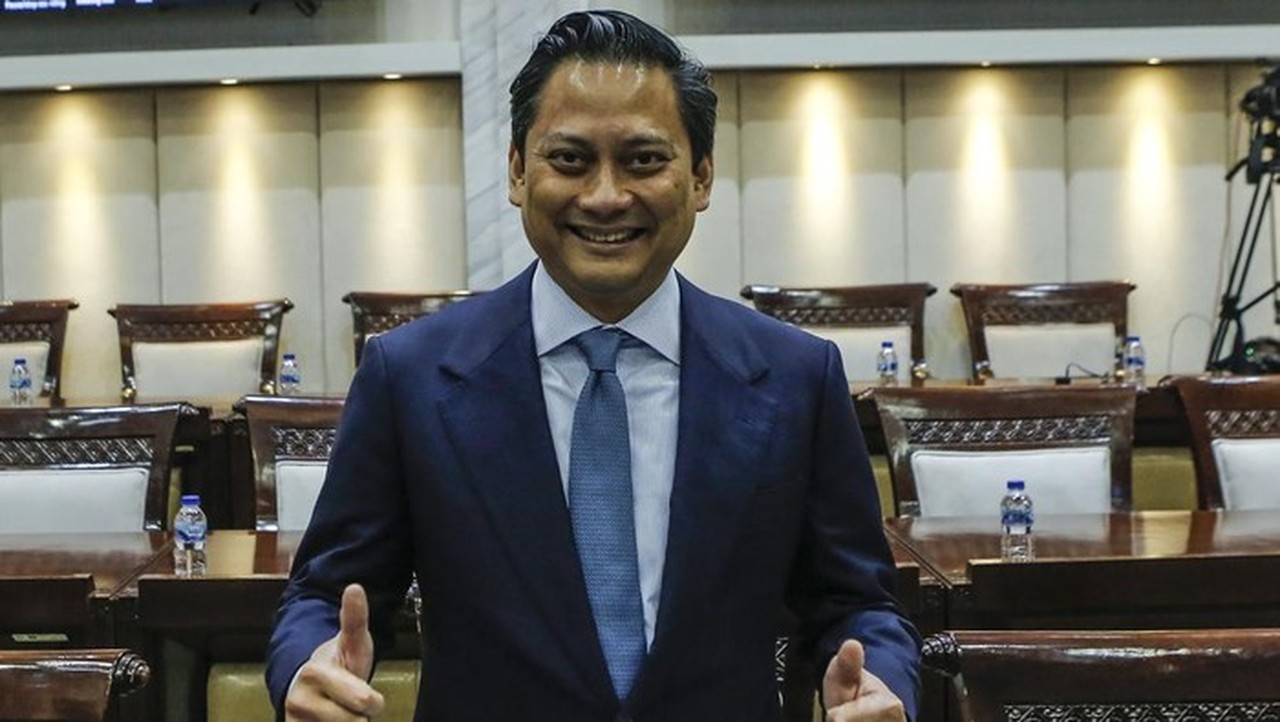 Thomas Djiwandono Saat Mengikuti Uji Kelayakan Dan Kepatutan Calon Deputi Gubernur Bank Indonesia Di Ruang Komisi Xi Dpr, Kompleks Parlemen, Senayan, Jakarta, Senin (26/1/2026). (antara Foto/asprilla Dwi Adha)
