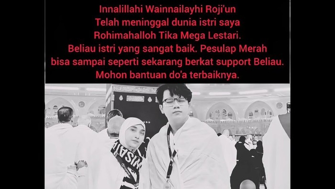 Pesulap Merah Berduka: Istri Tercinta Meninggal Dunia Akibat Penyakit Pesulap Merah Berduka: Istri Tercinta Meninggal Dunia Akibat Penyakit