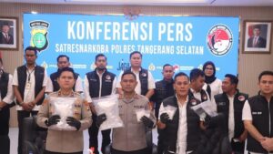 Pemasok Sabu Warga Asing Diringkus di Tangsel, Jaringan Produksi Narkotika Sintetis Terbongkar