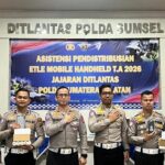 Korlantas Polri Operasionalkan ETLE Mobile Handheld di Sumsel, Tingkatkan Penegakan Hukum Modern