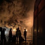 Kebakaran Hebat Landa Pabrik Sandal di Medan, Api Mengamuk Selama 6 Jam Belum Terpadam