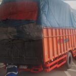 Truk Rem Blong Tabrak Gerbang Tol Lenteng Agung, Lalu Lintas Sempat Ditutup