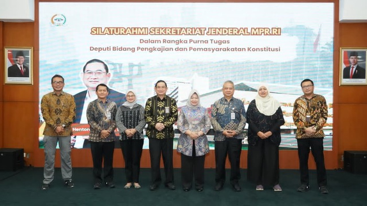 Hentoro Cahyono Purna Tugas dari MPR RI, Berbagi Pengalaman dan Pesan untuk Penerus