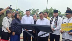 Pramono Anung Resmikan Taman Roci, Sulap Kawasan Kumuh Cilincing Jadi Ruang Terbuka Hijau