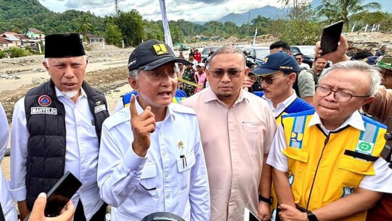 Menteri PU dan Andre Rosiade Pastikan Irigasi Gunung Nago Padang Direkonstruksi