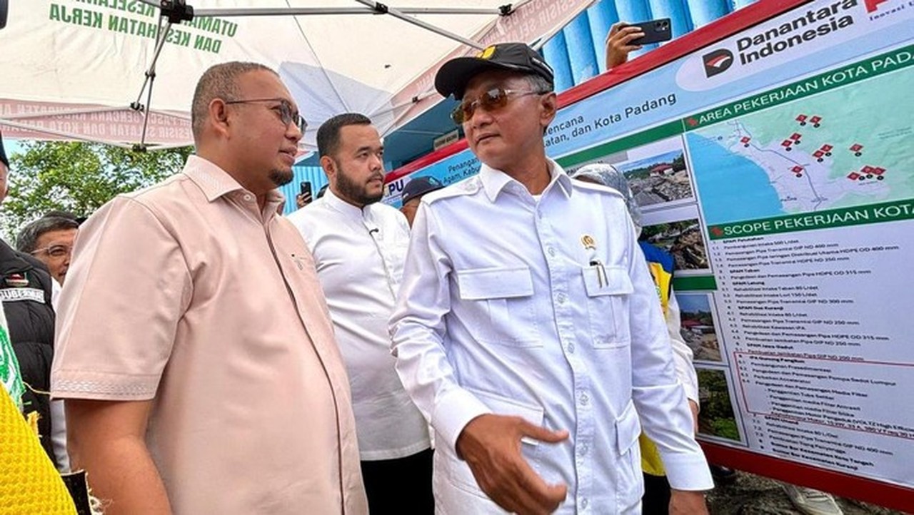 Menteri PU Pastikan Pembangunan Intake Baru Rp 400 Miliar di Gunung Pangilun Padang
